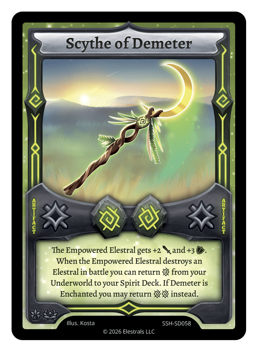 Scythe of Demeter - SSH-SD058